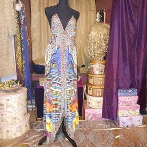 SOL Scarf Dress Free Size NWT